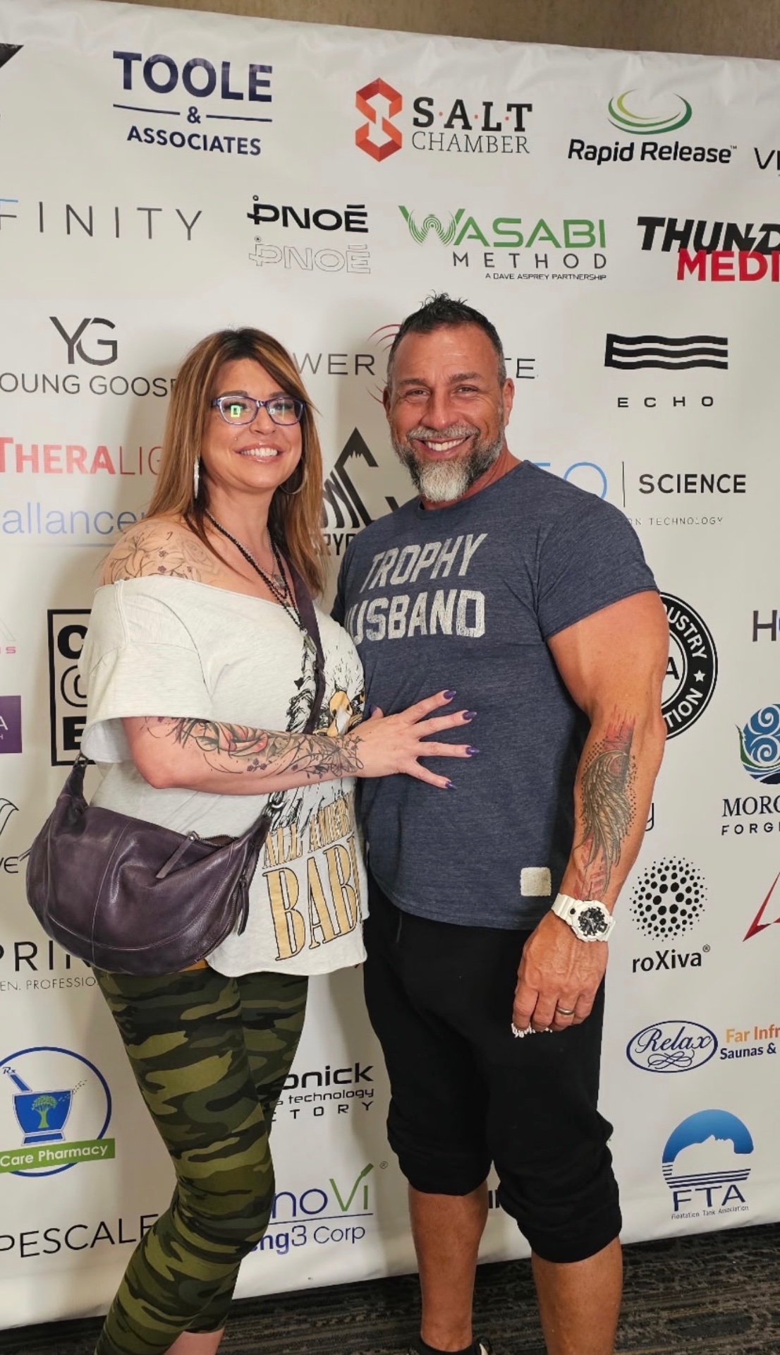 Jim and Jaime Tennison, owners of Salon de Soleil